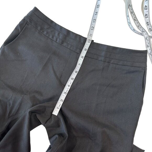 CATO CONTEMPORARY Women SZ 8 Black Lower Rise Dress Pant Trouser Straight Legs - Picture 9 of 15